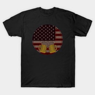 USA beer celebration T-Shirt